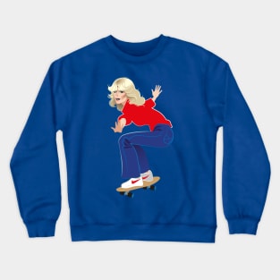 Skateboard Farrah Fawcett Crewneck Sweatshirt